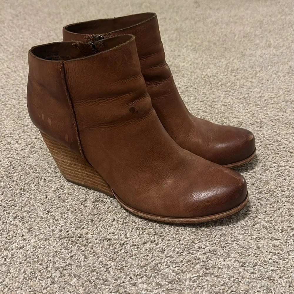 Kork-Ease brown ankle boots - Picture 3 of 3